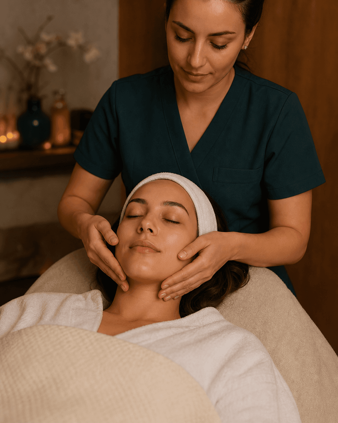 Gesichtsmassage – Entspannung & Pflege im Mai Haven Spa