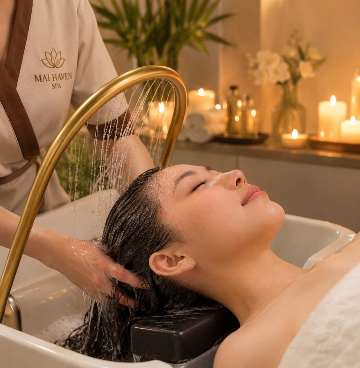 Head Spa – Tiefenentspannung & Pflege im Mai Haven Spa