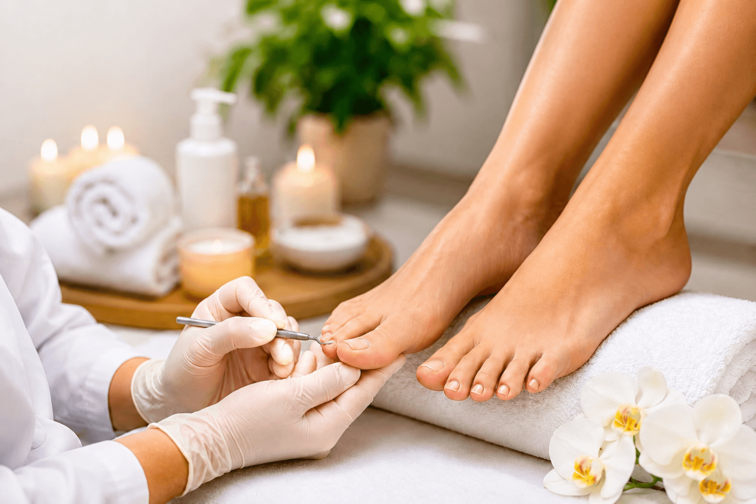 Fußpflege und Fußmassage im Mai Haven Spa